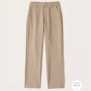 Abercrombie & Fitch Tailored StreetStyle 90s Straight Pant trousers